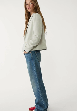 Купить Stradivarius Укороченный двубортный пиджак