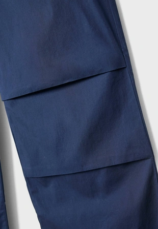 Брюки с низкой посадкой и эластичным поясом- Заказать в России