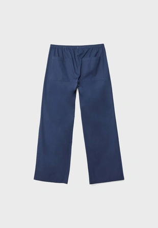 Брюки с низкой посадкой и эластичным поясом- Заказать в России