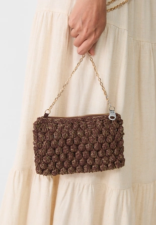 Купить Stradivarius Сумка из кружева кроше