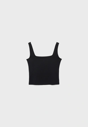 Купить Stradivarius Базовый топ с квадратным вырезом