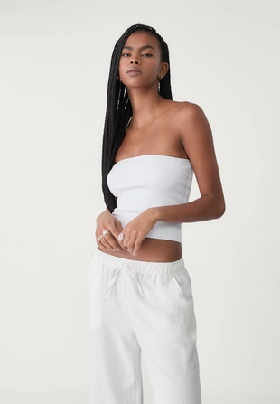 White|7007/125 - Stradivarius Базовый топ бандо