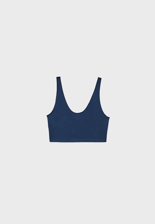 Купить Stradivarius Базовый бесшовный укороченный топ