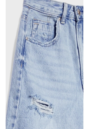 Купить Stradivarius Длинные джинсовые шорты D93