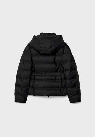 Купить Stradivarius Стеганая куртка с капюшоном и поясом