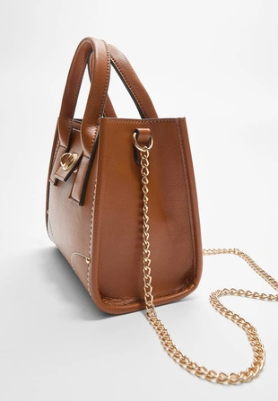 Сумка-шопер с декоративной строчкой- Заказать в России