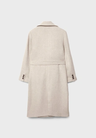 Купить Stradivarius Драповое пальто с поясом