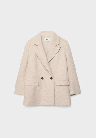 Купить Stradivarius Короткое пальто из искусственной овчины