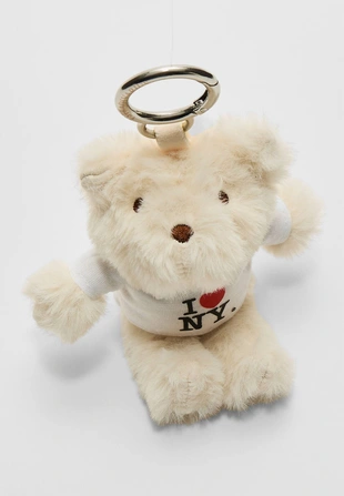 I LOVE NY BEAR CHARM KEY RING- Заказать в России