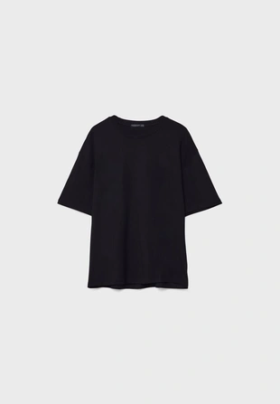 Купить Stradivarius Базовая футболка оверсайз из плотной ткани
