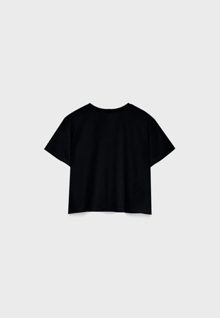 Набор из 2 укороченных топов с короткими рукавами- Заказать в России