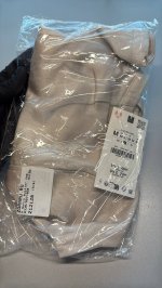 Zara АТЛАСНЫЙ ТОП-БЮСТЬЕ Silver | 8339/907/808