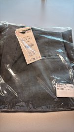 Zara ЛЬНЯНЫЕ БРЮКИ С ЗАЩИПАМИ — ZW COLLECTION Mid-grey | 3736/250/809