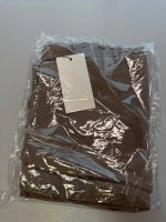 Zara ЮБКА-СЛИП МИДИ С ВЫШИВКОЙ Brown / Taupe | 8741/050/737