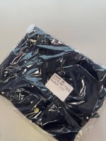 Zara ШИРОКАЯ РУБАШКА С КОРОТКИМИ РУКАВАМИ Navy blue | 8372/225/401