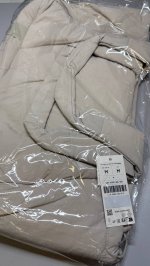 Oysho Сумка со сборками и креплением для коврика ECRU | 4102/580/002