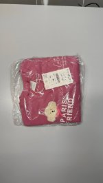 Zara ТОЛСТОВКА С МАХРОВОЙ АППЛИКАЦИЕЙ Mid-pink | 1037/551/645