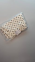 Zara МИНИ-ШОРТЫ В ГОРОШЕК Black / White | 3067/506/064