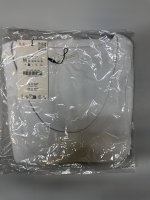 Zara Базовый ребристый топ White | 4087/453/250