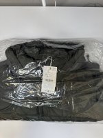 Zara КОРОТКИЙ АНОРАК С КАПЮШОНОМ WATER AND WIND PROTECTION Khaki | 3046/223/505