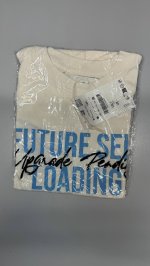 Zara ФУТБОЛКА В СТИЛЕ ПРЕППИ С НАДПИСЬЮ И НАШИВКОЙ White | 2631/733/250