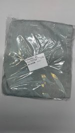 Zara БРЮКИ-БАЛЛОНЫ ИЗ ТВИЛА С ЭФФЕКТОМ ПОСТИРАННОСТИ Light blue | 4441/556/406