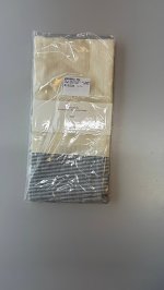 Zara Набор кухонных полотенец из крашеной пряжи (набор из 2 штук) Blue | 7201/026/400