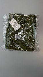 Zara БРЮКИ STRAIGHT С НАШИВКОЙ Greenish | 9959/790/514