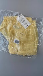 Zara ПЛАТЬЕ МИДИ ИЗ СТРУЯЩЕЙСЯ ТКАНИ Yellow | 4772/365/300