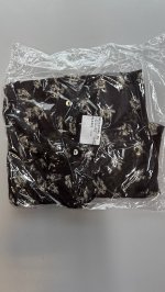 Massimo Рубашка с галстуком-шарфом BROWN|5102/814