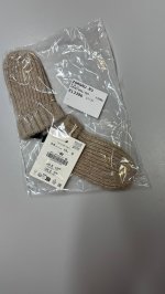 Zara ВАРЕЖКИ camel | 3920/095/707