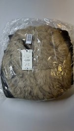 Zara КУРТКА ИЗ ИСКУССТВЕННОЙ КОЖИ СО СЪЕМНЫМ ВОРОТНИКОМ Dark brown | 4341/853/716