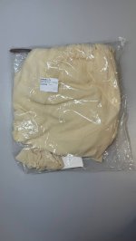 Zara ПЛАТЬЕ ИЗ ТКАНИ БАМБУЛА С ПОЯСОМ Butter | 8641/322/725