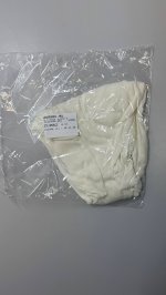 Zara ФУТБОЛКА С V-ОБРАЗНЫМ ВЫРЕЗОМ Oyster-white | 3431/634/251