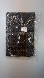 Zara ШАРФ В КЛЕТКУ С ШЕРСТЬЮ Grey marl | 1023/287/803