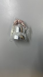 Zara Серебряный колокольчик для украшения ёлки P | 7601/060/581