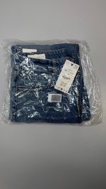 Zara ДЖИНСЫ TRF WIDE LEG СО СРЕДНЕЙ ПОСАДКОЙ Blue | 5359/024/407