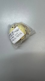 Zara Рождественское украшение елочное шар из бумажной массы Oyster-white | 7637/060/251