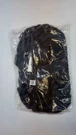 Oysho Стеганая спортивная сумка BLACK | 4105/480/040