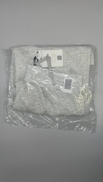 Bershka Широкие брюки из мягкой ткани Grey | 5096/727/812