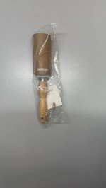 Zara ДУБОВЫЙ ВАЛИК ДЛЯ ВОРСА Light beige | 1200/782/052