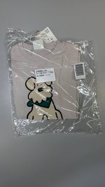 Zara ФУТБОЛКА С ПРИНТОМ «СОБАКА» Light mauve | 0377/957/619