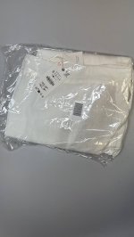 Zara БРЮКИ ИЗ СМЕСОВОГО ЛЬНА С ЗАЩИПАМИ — ZW COLLECTION White | 3736/244/250