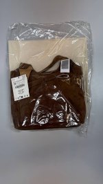 Zara МИНИ-СУМКА-ШОПЕР ИЗ ЗАМШИ Brown | 6633/610/700
