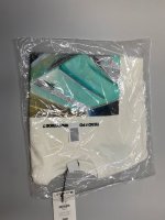 Bershka Футболка с принтом Off white|7579/443