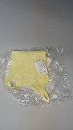 Zara ТОП В РУБЧИК С ТЕКСТОМ Yellow | 4424/712/300