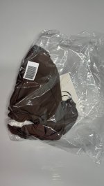 Zara ТОП АСИММЕТРИЧНОГО КРОЯ ИЗ ПОЛИАМИДА Mink | 1026/164/706