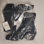 Zara БОТИЛЬОНЫ НА ШИРОКОМ КАБЛУКЕ Black | 1112/610/800