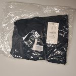 Zara ФУТБОЛКА В РУБЧИК С ВОРОТНИКОМ НА КНОПКАХ Black | 5584/443/800