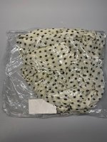 Zara БЛУЗА ИЗ ТКАНИ В ГОРОШЕК Ecru / Black | 2075/107/070